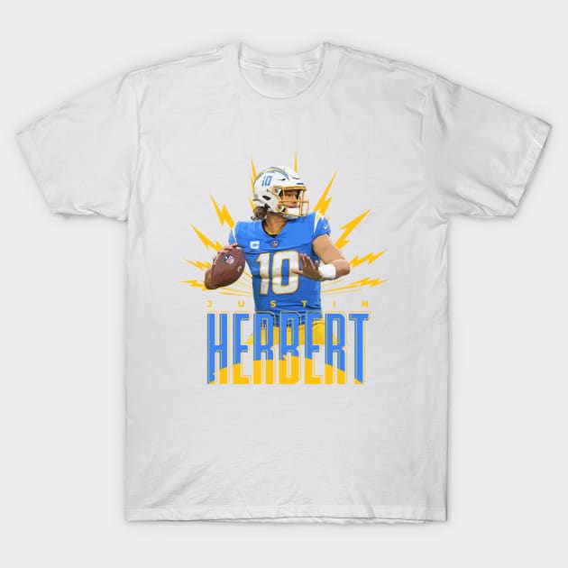 Justin Herbert T-Shirt by Juantamad